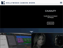 Tablet Screenshot of hollywoodcamerawork.com